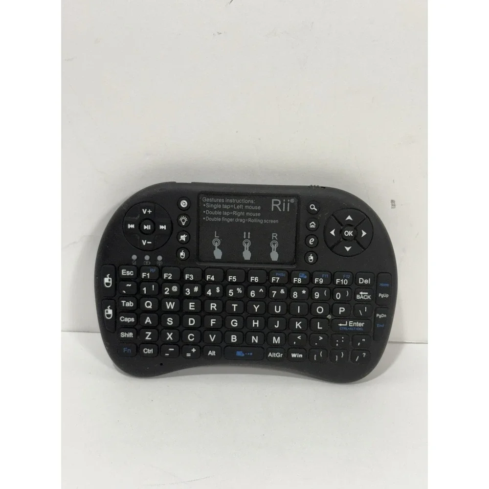 Rii i8+ Wireless Mini Keyboard + Mouse Touchpad Backlight for PC SmartTV